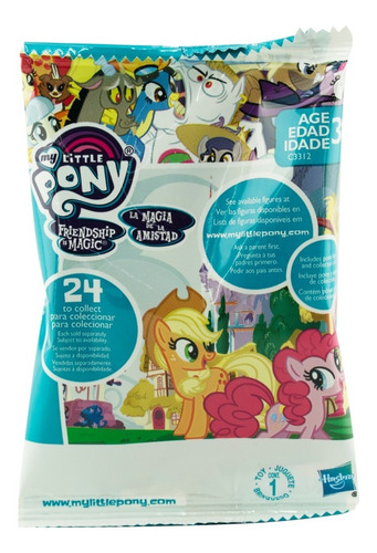 Foto 4 pulgar | My Little Pony Pack 24 Sobres Con Pony Y Tarjeta Hasbro