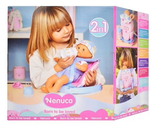 Foto 4 pulgar | Nenuco De Paseo Con Mateo 2 En 1 Muñeca 33cm Famosa