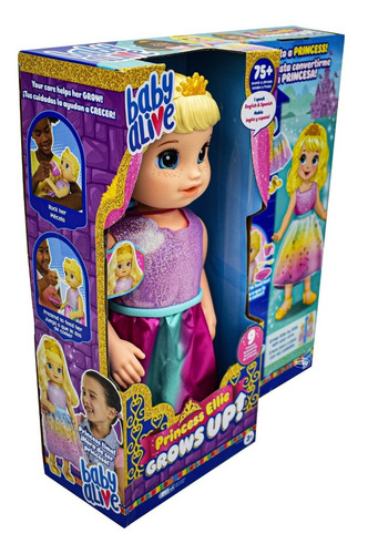 Foto 2 | Baby Alive Princesa Ellie Crece De Verdad Y Habla Hasbro