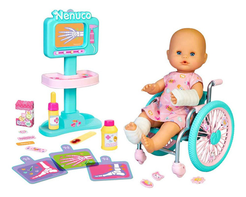 Foto 3 pulgar | Nenuco Emergencia Doctora Muñeca 30cm Con Accesorios Famosa