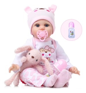 Foto 2 | Muñeca Belug Reborn 55cm 7pz Colores