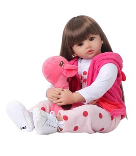 Foto 1 | Muñeca De Bebé Niña 60 Cm