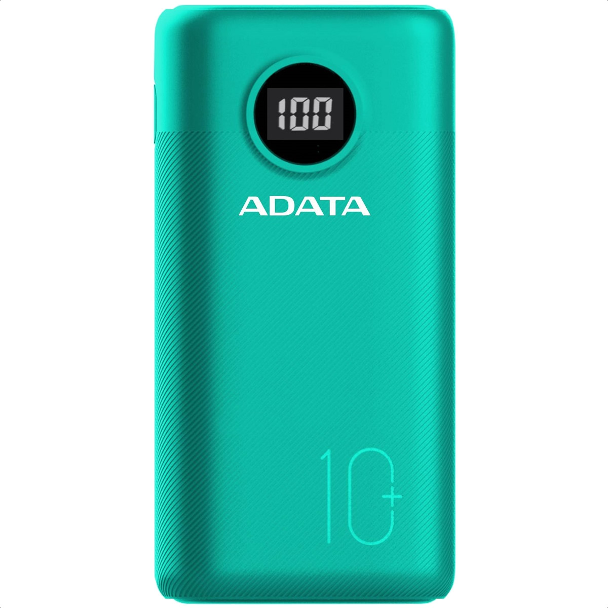 Foto 2 pulgar | Batería Externa ADATA P10000QCD Verde de 10000mAh con Carga Rápida USB-C y Pantalla Digital