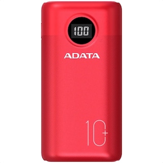 Foto 1 | Batería Externa ADATA P10000QCD 10000mAh Roja USB Power Bank