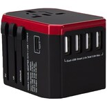 Adaptadores De Viajeventdepot Mxtvd-001 1pieza Negro Y Rojo