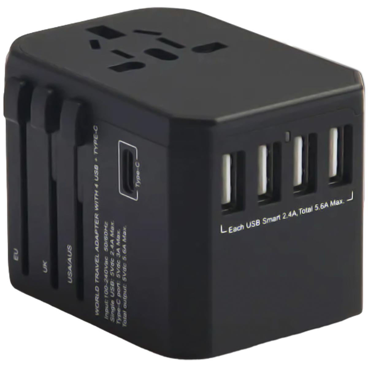 Foto 1 | Adaptador De Viajeventdepot Mxtve-001 1pieza Negro