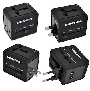 Foto 2 | Adaptador De Corriente Con Clavijas Universales Y Entradas Usb Mp-unitravel
