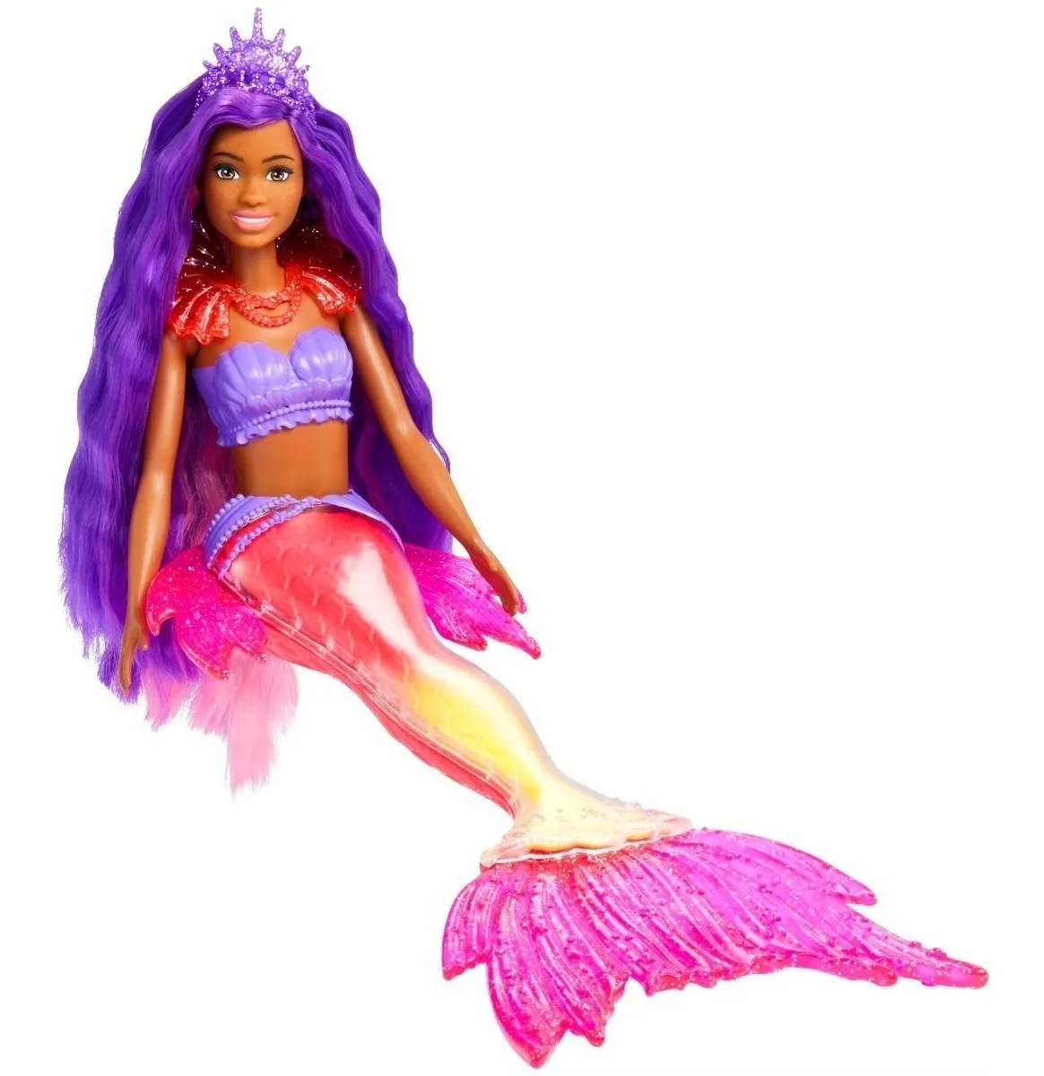 Foto 3 | Barbie Sirena Brooklyn con Aletas Intercambiables