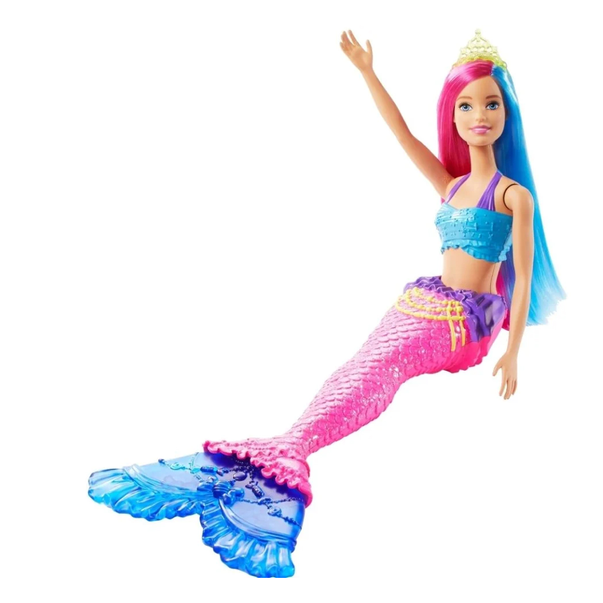 Muñeca Barbie Dreamtopia Sirena color Rosa