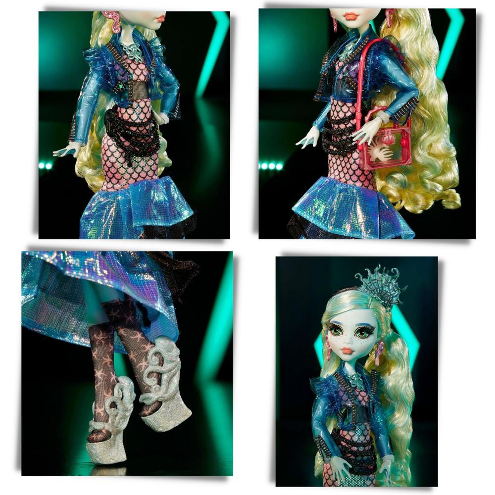 Foto 3 pulgar | Muñeca Monster High Lagoona Blue Colección Haunt Couture
