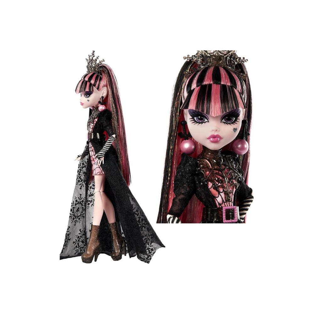 Foto 4 pulgar | Muñeca Monster High Draculaura Edición Especial Howliday