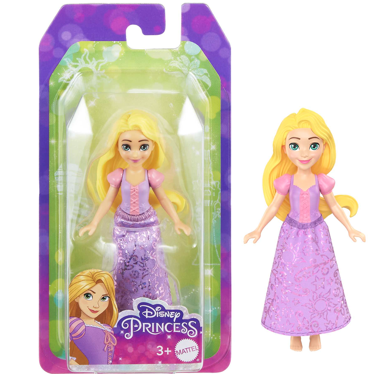 Disney Princesa Muñeca Mini Rapunzel Con Accesorios