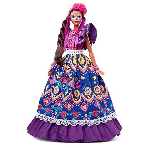 Muñeca Barbie 2022 Día de Muertos con Vestido Tradicional - Venta Internacional