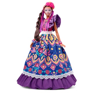 Foto 2 | Muñeca Barbie 2022 Día de Muertos con Vestido Tradicional - Venta Internacional