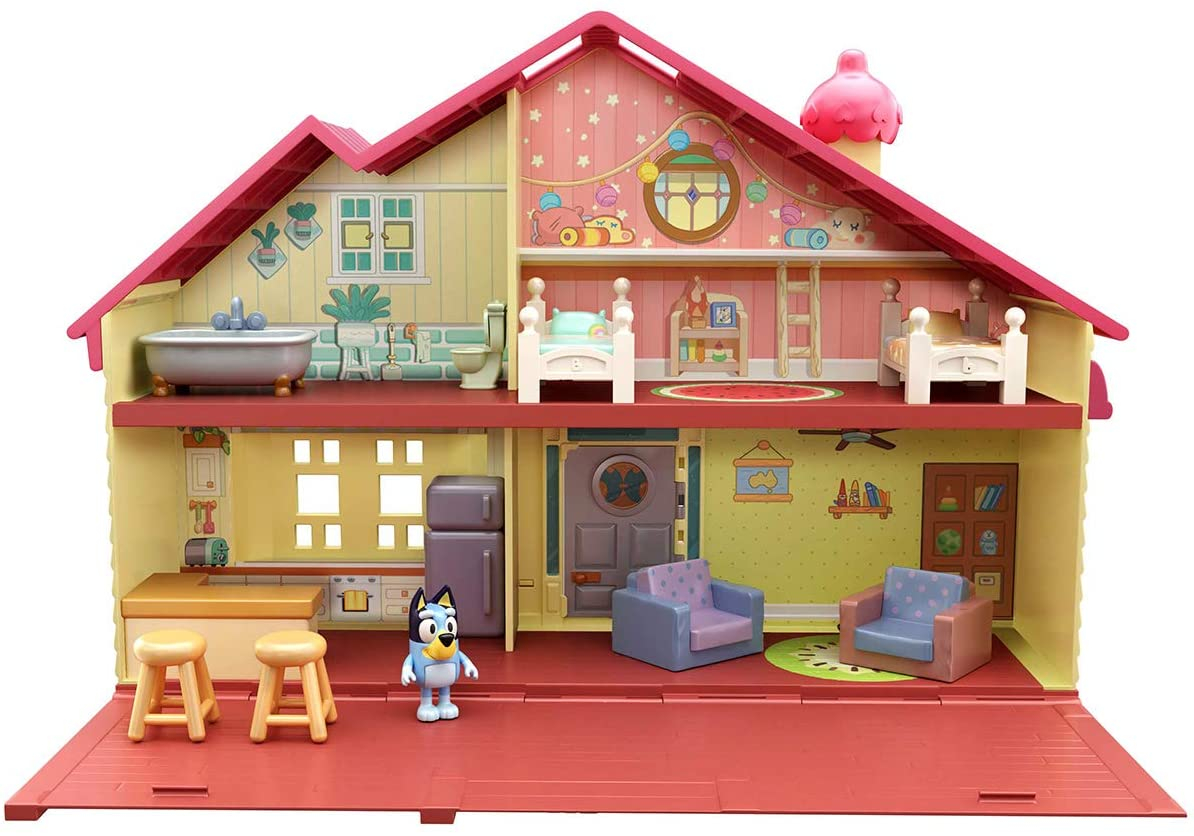 Venta Internacional- Set de Juego Bluey Family Home Figura de 2.5 Pulgadas