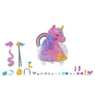 Foto 2 | Venta Internacional-Polly Pocket Unicornio Arcoíris con Accesorios
