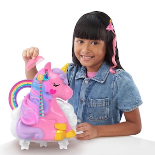 Foto 3 | Venta Internacional-Polly Pocket Unicornio Arcoíris con Accesorios