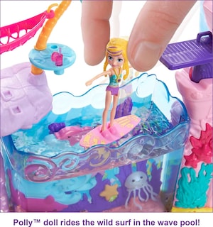 Foto 3 | Venta Internacional- Set De Juego Polly Pocket Sea & Swim Adventure Con Muñeca Polly