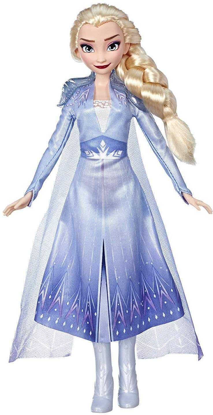 Muñeca de Moda Disney Frozen Elsa con Cabello Largo y Rubio