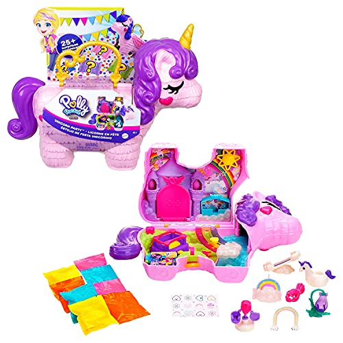 Foto 2 pulgar | Venta Internacional-Unicorn Party Polly Pocket con Accesorios