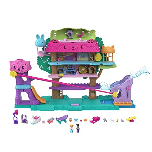 Foto 2 pulgar | Venta Internacional-Polly Pocket Doll House con 2 Micro Muñecas y Accesorios