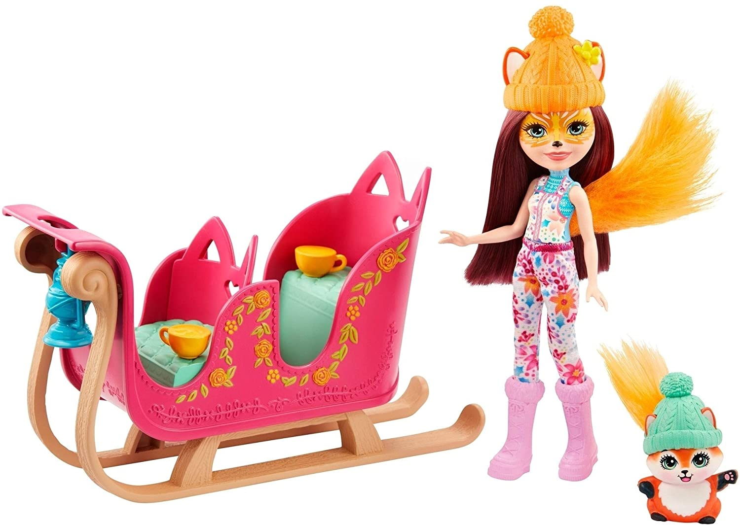 Venta Internacional-Muñeca Mattel Felicity Fox Enchantimals