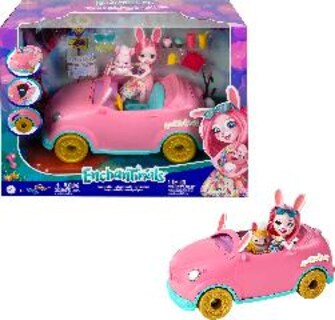 Foto 2 | Venta Internacional - Muñeca Enchantimals con Auto y Accesorios
