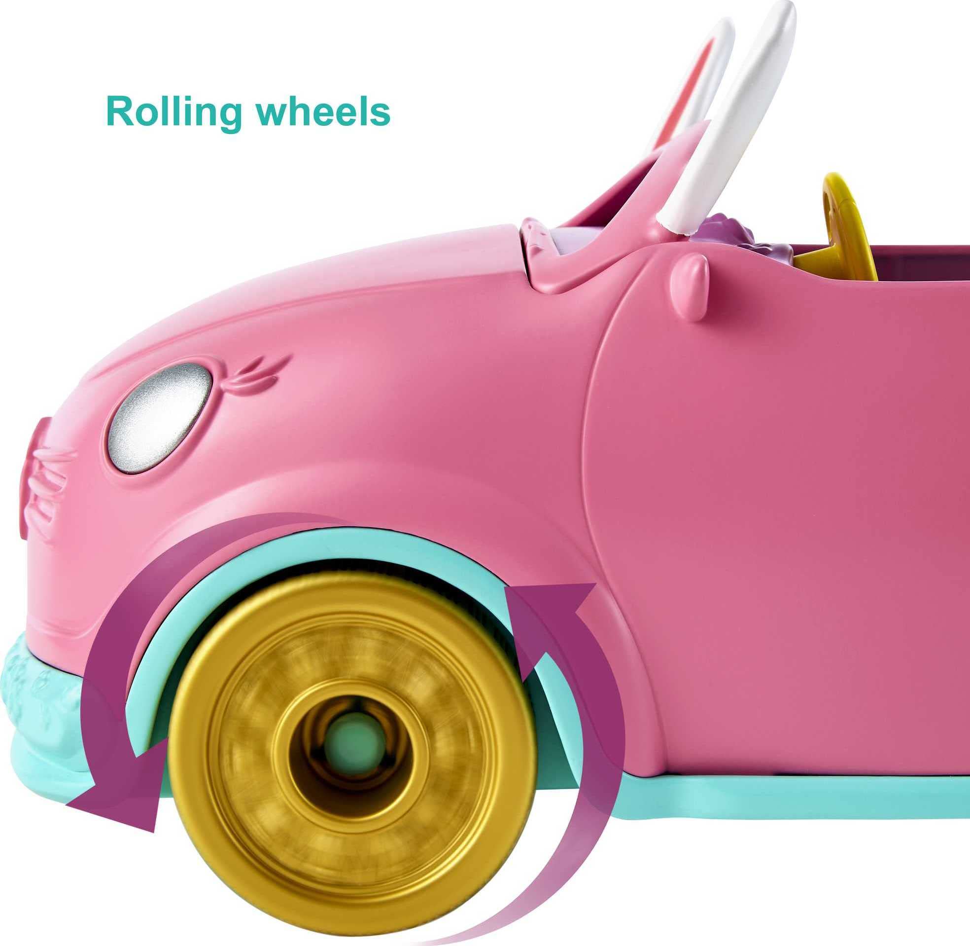 Foto 6 pulgar | Venta Internacional - Muñeca Enchantimals con Auto y  Accesorios