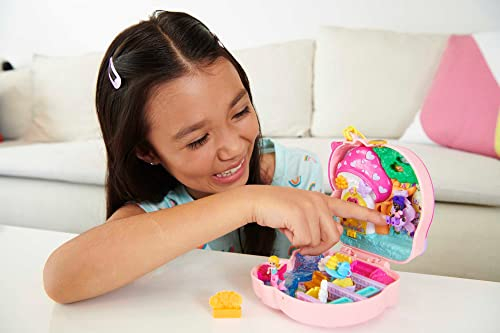 Foto 3 pulgar | Venta Internacional-Polly Pocket Unicornio Bosque Compacto Fiesta