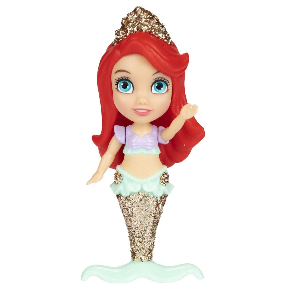 Foto 4 pulgar | Venta Internacional-minimuñeca Amarina Disney Princess Ariel Mermaid 9 Cm Con Caja