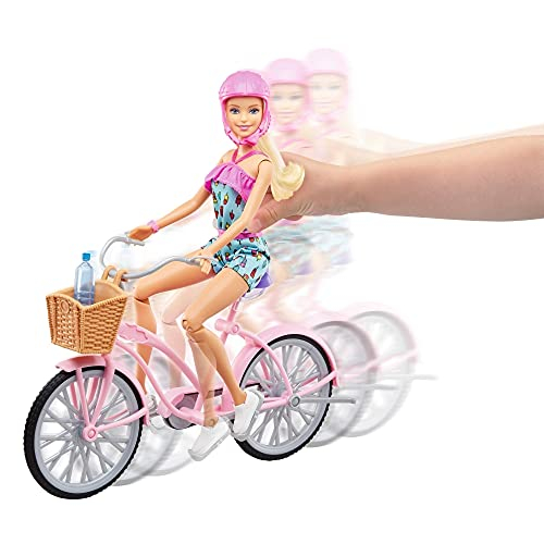 Foto 6 pulgar | Venta Internacional-Muñeca Barbie Ftv96 con Bicicleta y Accesorios