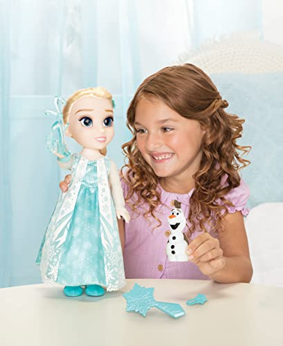 Foto 6 pulgar | Muñeca Diuspeed Elsa Classic My Singing Friend con Figura de Olaf y Accesorios Frozen de Disney