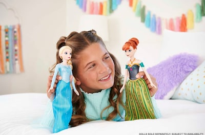 Foto 3 | Venta Internacional- Juguetes Singing Anna Doll Disney Frozen Mattel