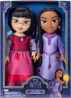 Foto 3 | Disney's Wish Best Friends Pack Muñecas Asha & Dahlia 35 Cm