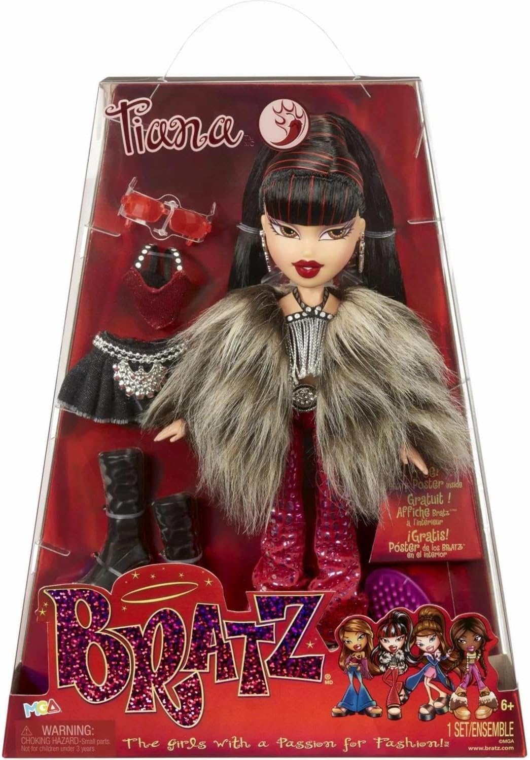 Foto 2 pulgar | Bratz Muñeca Tiana Serie 3 con Accesorios