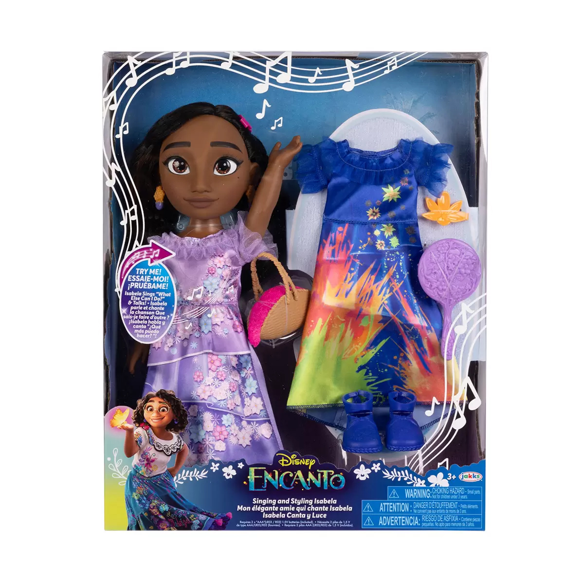 Foto 5 pulgar | Muñeca Canta Y Viste Princesa Disney Isabela
