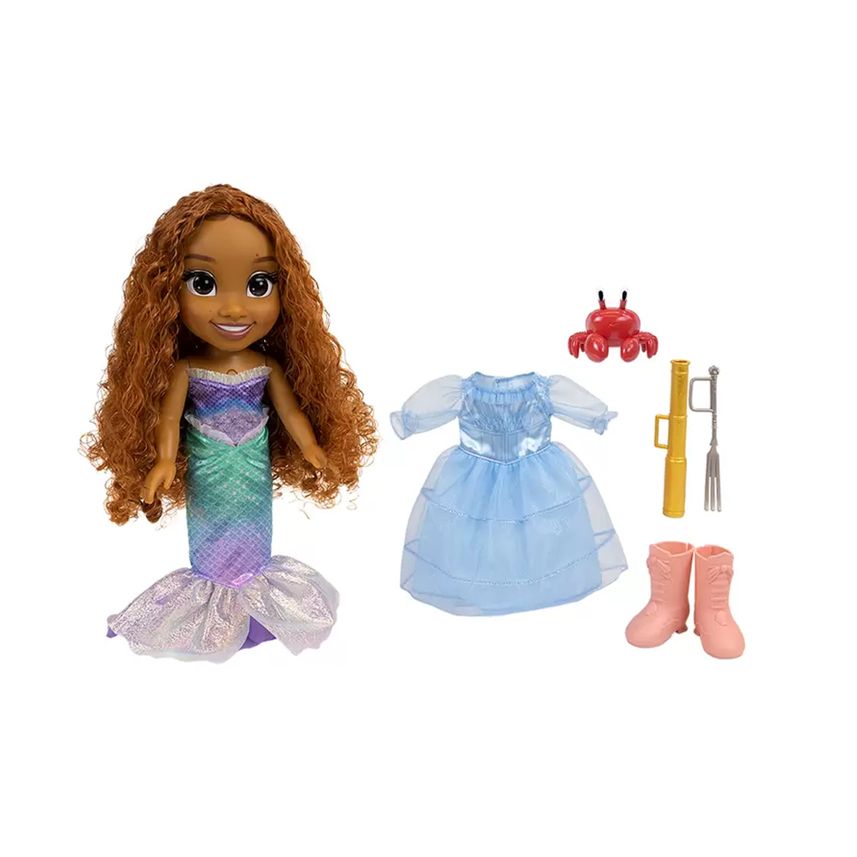 Muñeca Canta Y Viste Princesa Disney Ariel