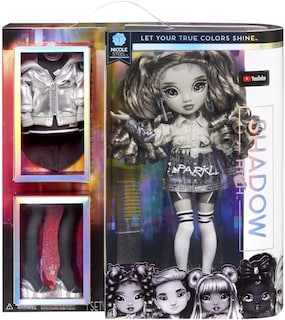 Foto 1 | Rainbow High Shadow Ash Silverstone Con 2 Outfits