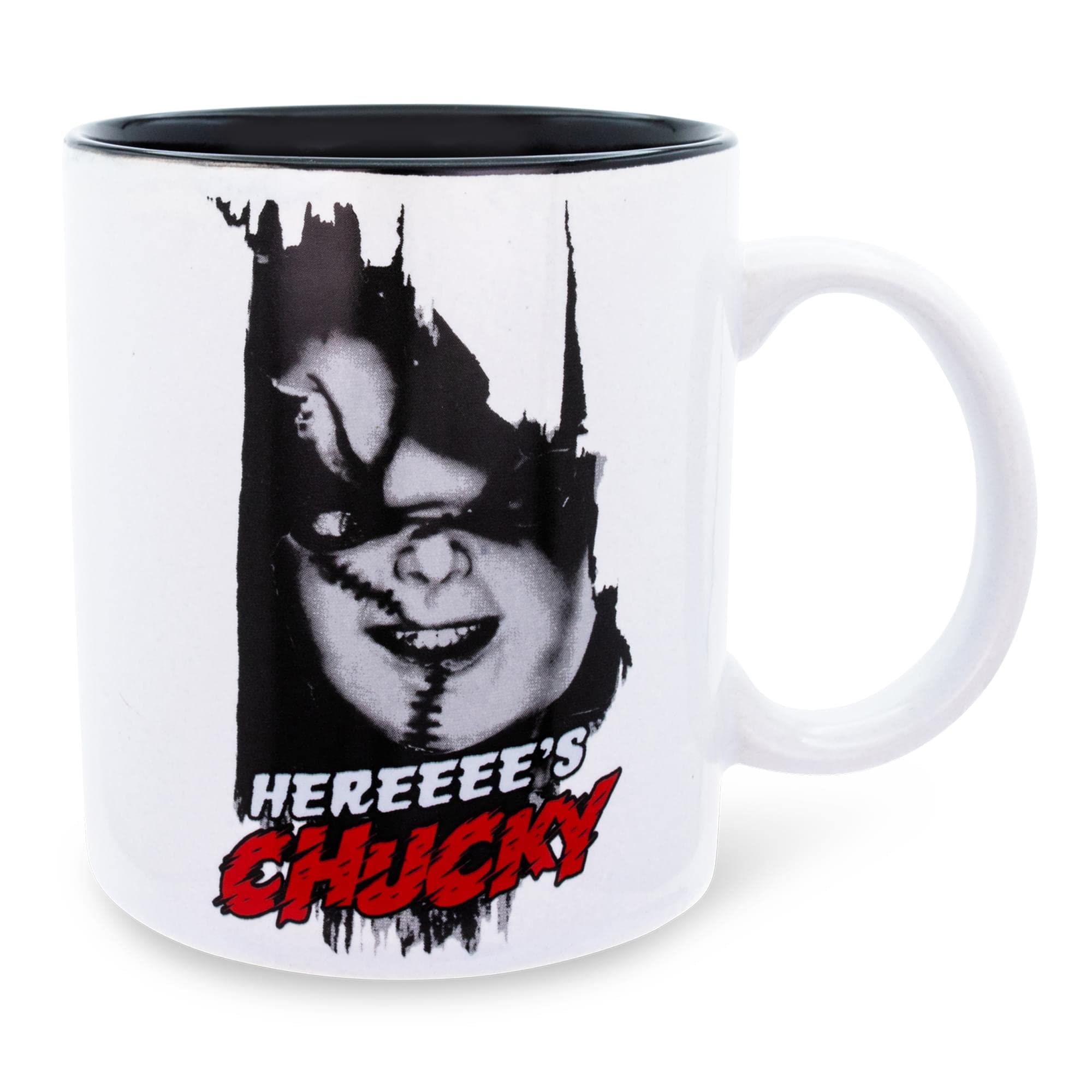 Foto 1 | Taza Silver Buffalo Child's Play Here's Chucky 600 Ml - Venta Internacional.