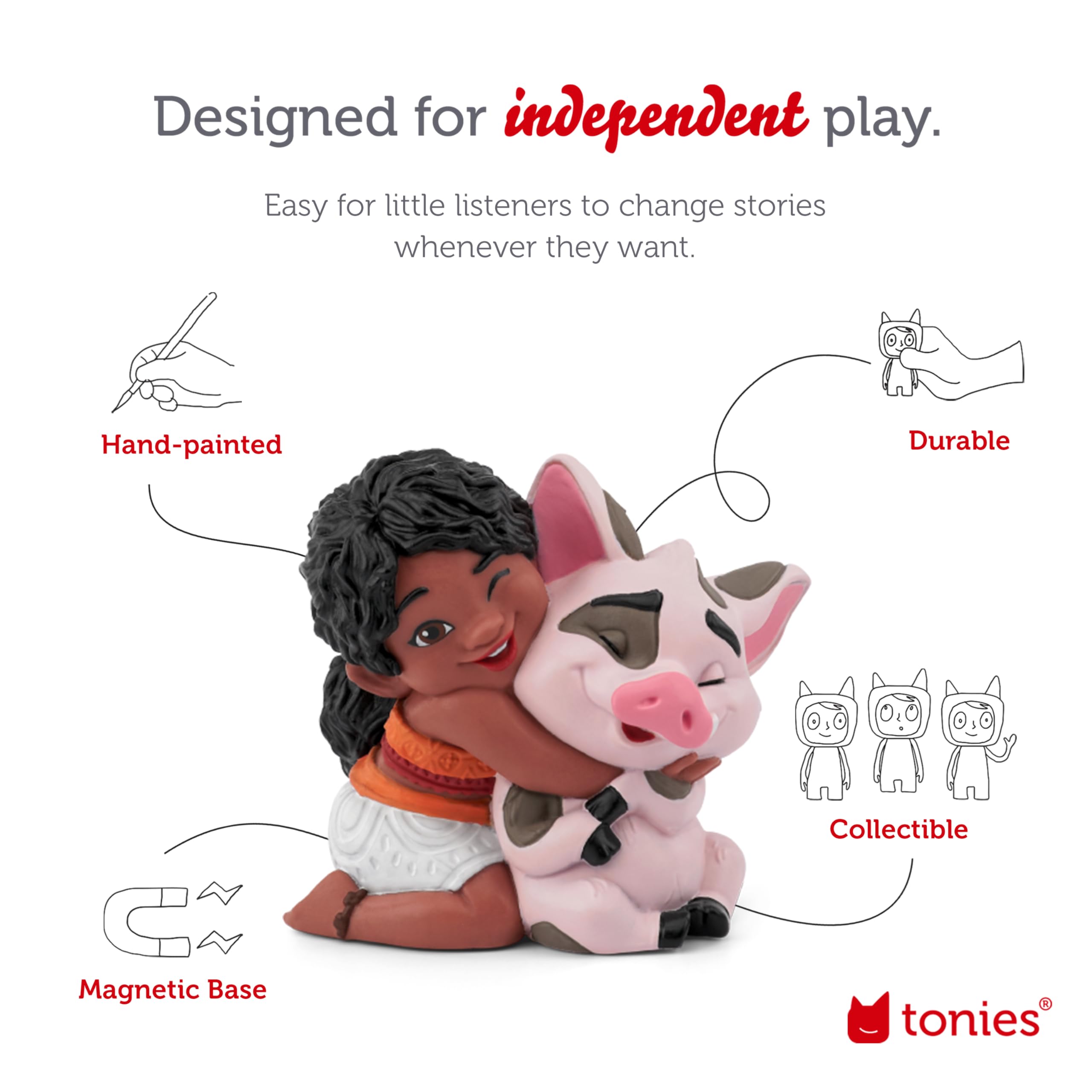 Foto 4 pulgar | Figura De Juguete Con Audio Tonies Simea Moana 2 De Disney's - Venta Internacional.