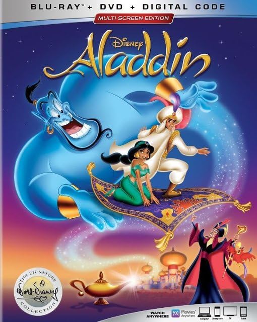 Foto 2 pulgar | Blu-ray Aladdín Disney - Venta Internacional.