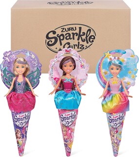 Foto 1 | Zuru Sparkle Girlz 3pz Muñecas De Hada Princesa Y Unicornio