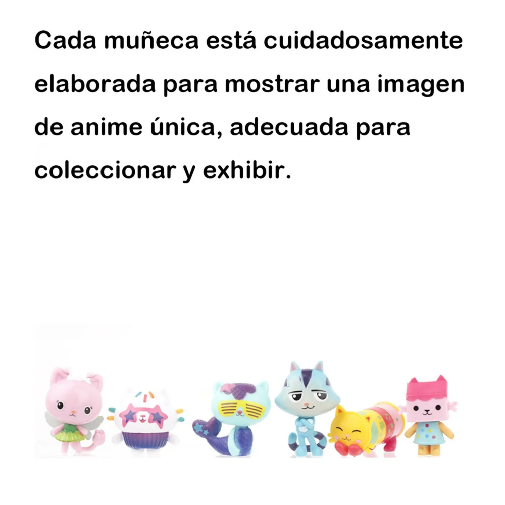 Foto 4 pulgar | 13 Figuras Gabby Dollhouse Juguete Belug  Multicolor