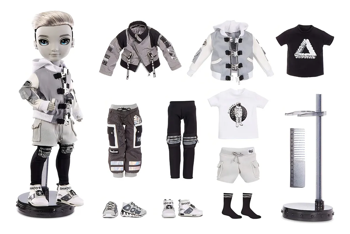 Foto 3 | Rainbow High Shadow Ash Silverstone Con 2 Outfits