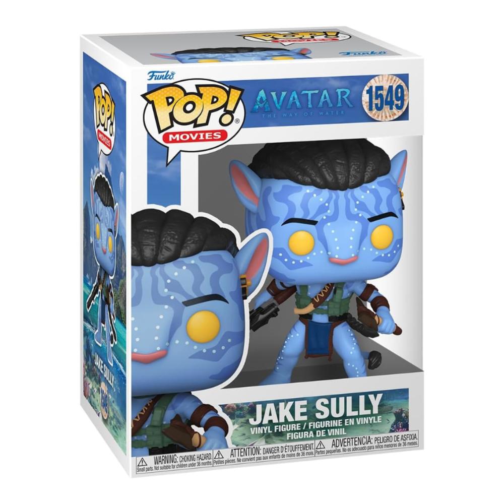 Foto 3 pulgar | Funko Pop Movies: Avatar 2 The Way Of Water - Jake Sully Pose De Batalla