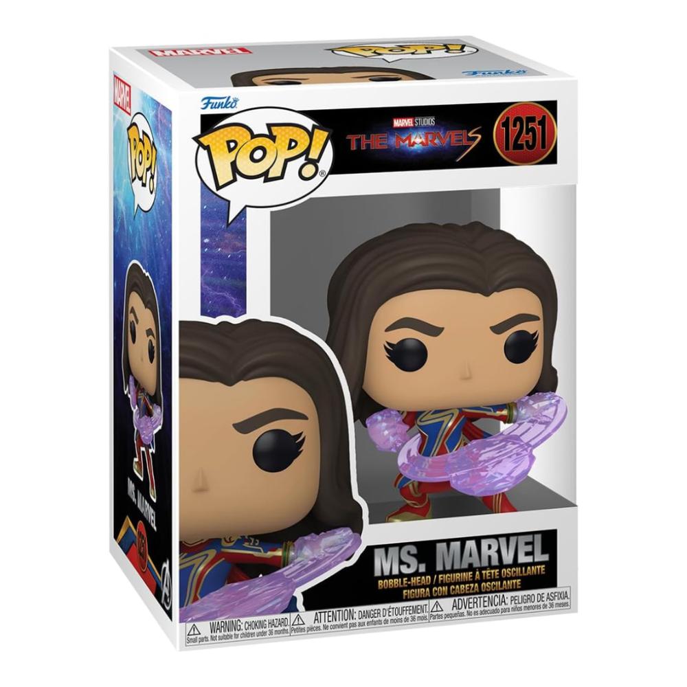 Foto 2 | Funko Pop Marvel: The Marvels - Ms Marvel Pose De Lucha
