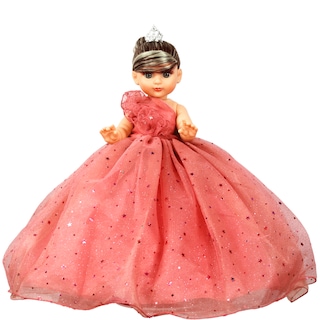 Foto 1 | Muñeca Quinceañera Recuerdo 15 Años Coral Peinada 33 Cm