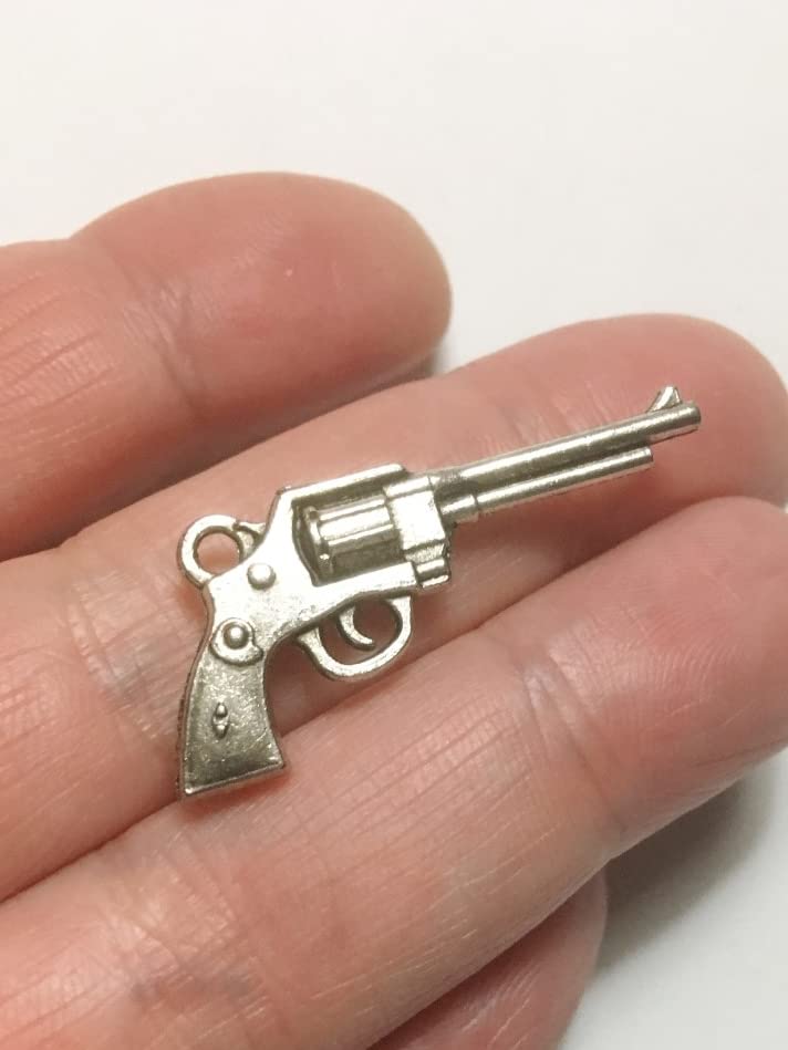 Pistola Pirata, Revólver En Miniatura, Escala 35 X 14 Mm - Venta Internacional.