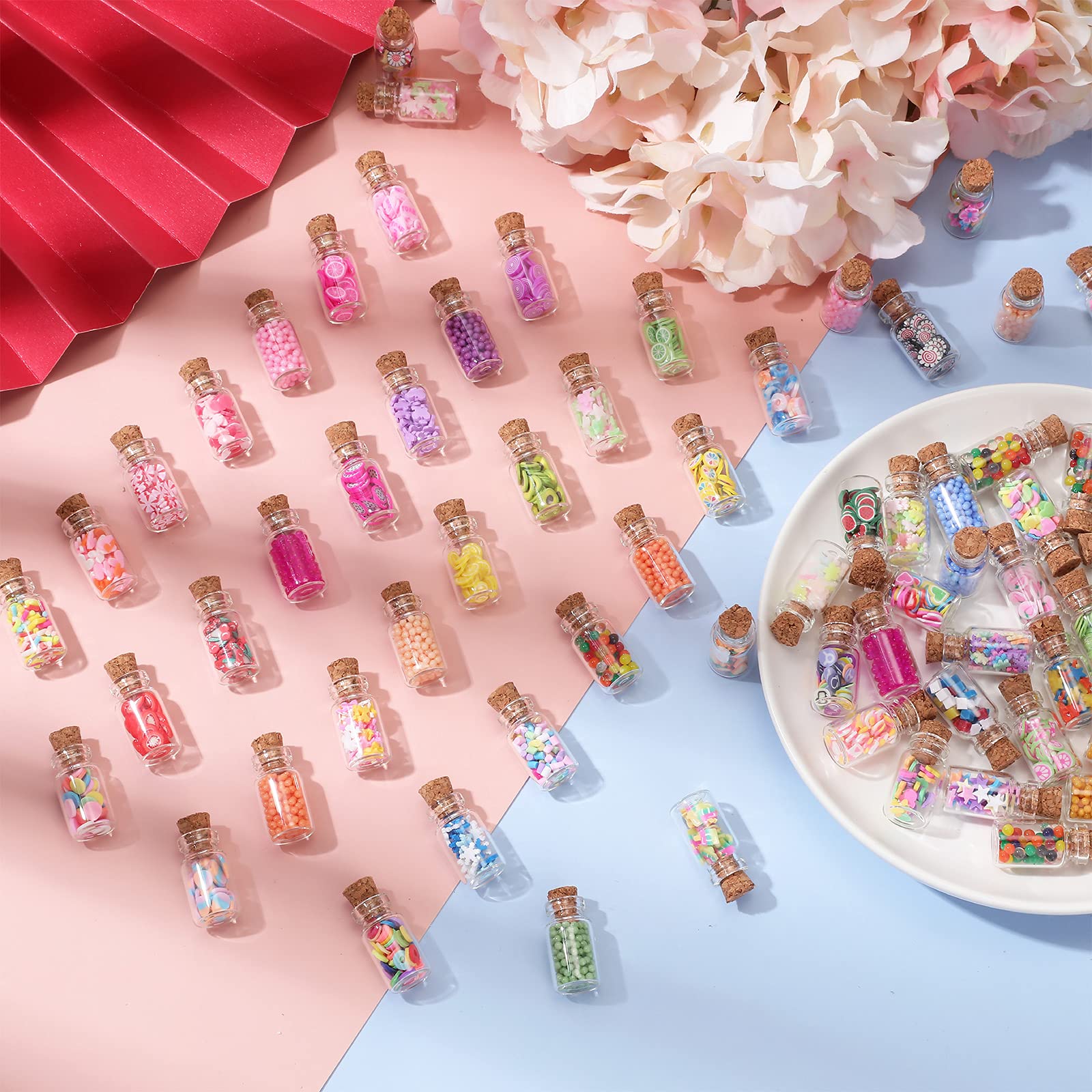 Foto 7 | Botella De Vidrio En Miniatura Dollhouse Para Comida, 70 Unidades, Para 1:12 - Venta Internacional.