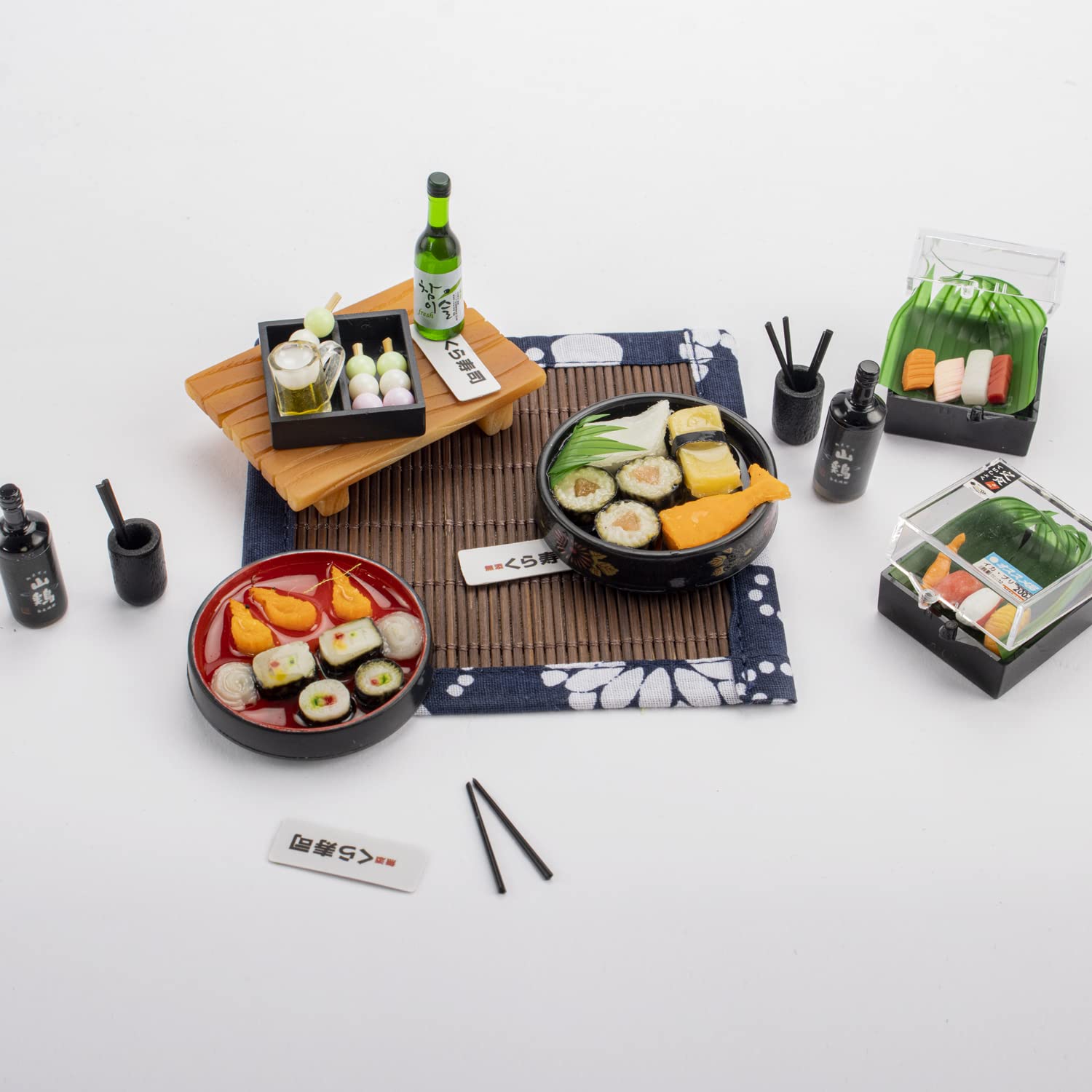 Foto 6 pulgar | Set De 5 Figuras De Sushi En Miniatura Para Minicasa Japonesa - Venta Internacional.